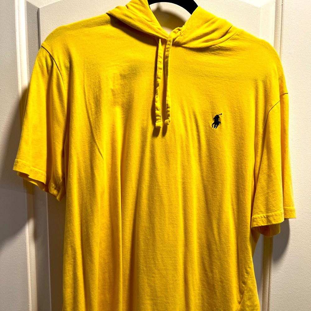 Short sleeve Ralph Lauren polo Hoodie T-shirt